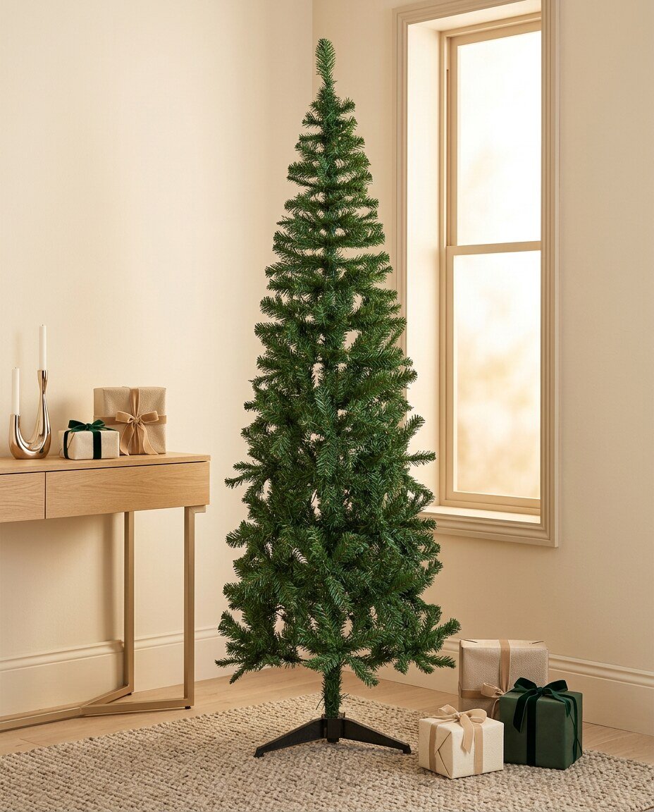 Árbol tipo lápiz ambientado
